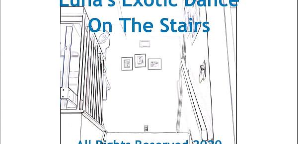  Luna Lain Strips On The Stairs - In Relief